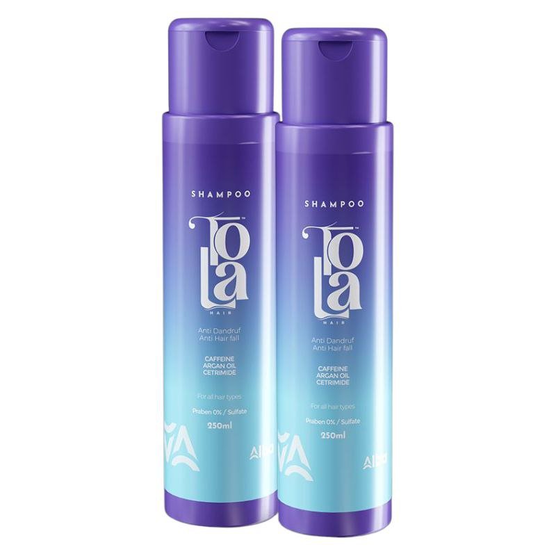 تولا شامبو للكبار 250مل 1+1