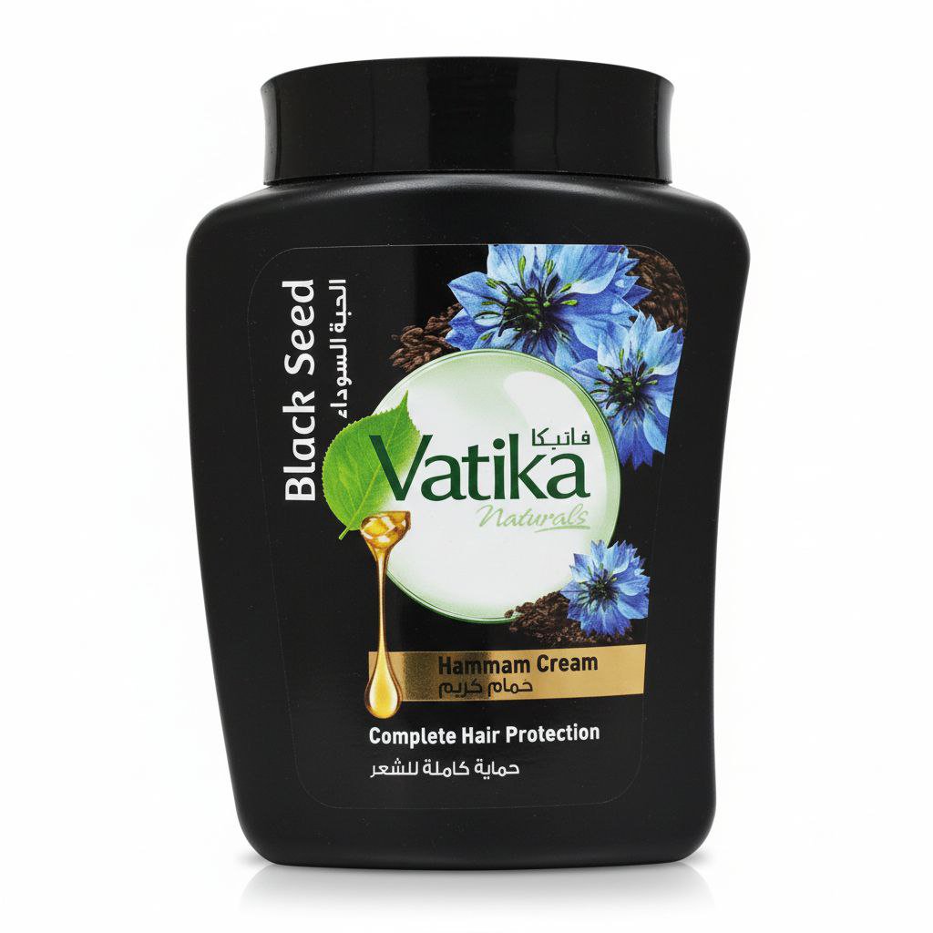 فاتيكا حمام كريم كيلو بالحبه سوداء اسود