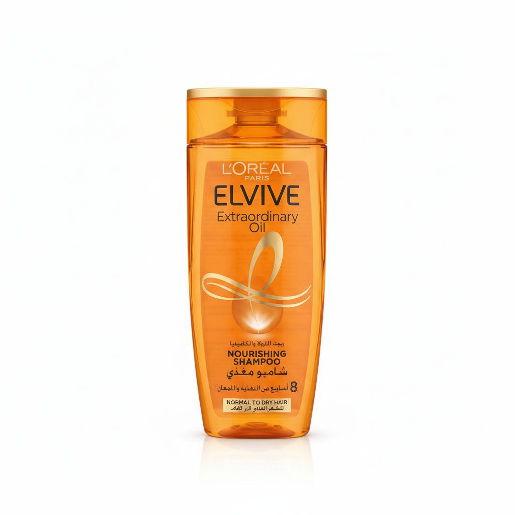 لوريال شامبو صغير ذهبي شفاف 200مل