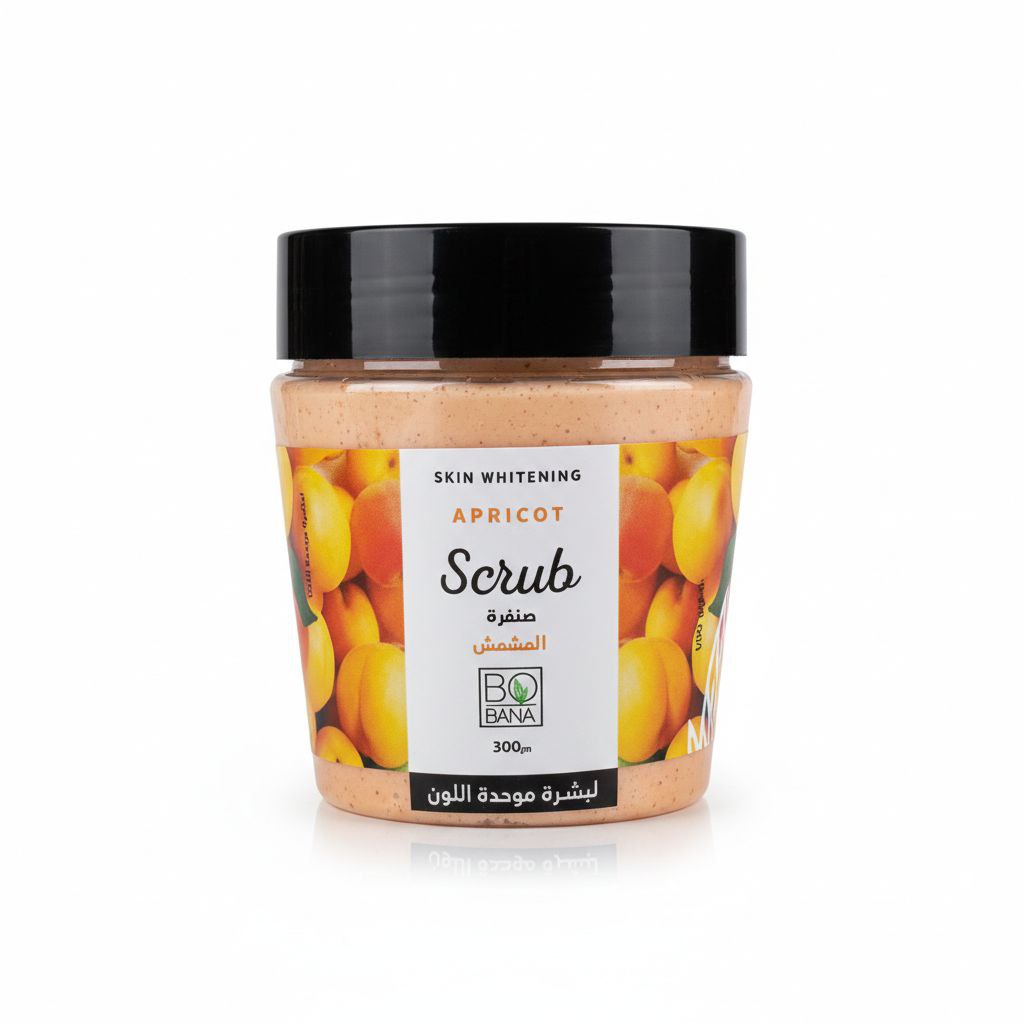 بوبانا ماسك صنفره بالمشمش 300جم