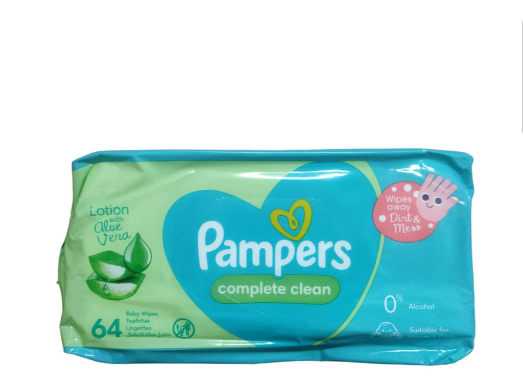 مناديل مبللة 64 منديل بامبرز بدون كاب