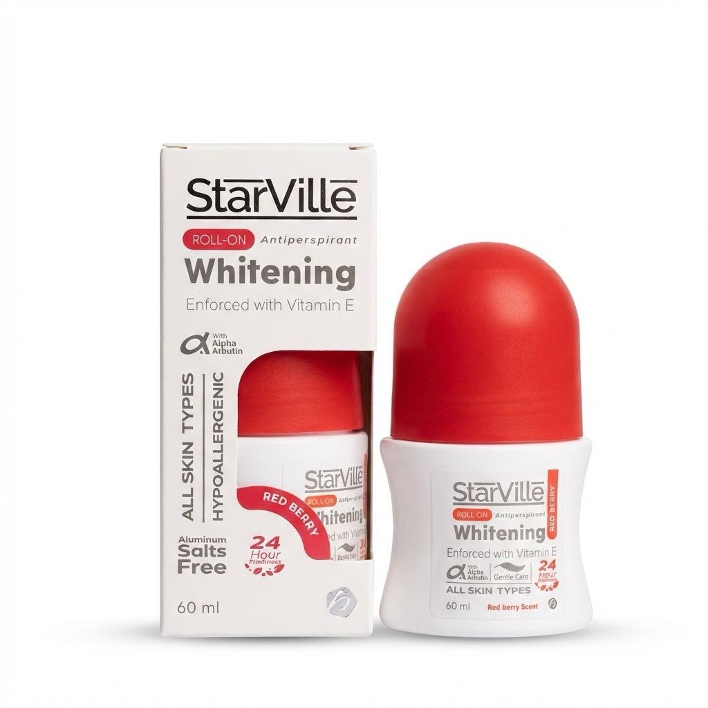 ستارفل رول اون للتفتيح ريد بيري احمر 60ملي