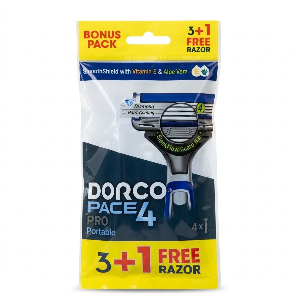 دوركو ماكينة رجالي 3+1 / 4موس